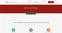 Desktop Screenshot of caprottapropiedades.com.ar